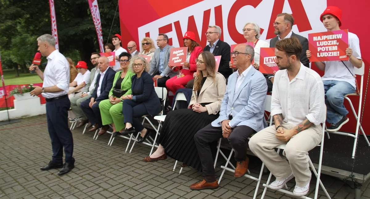 Politycy Lewicy z wizytą w Inowrocławiu