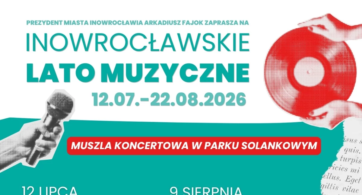 Zapraszamy na Inowrocławskie Lato Muzyczne
