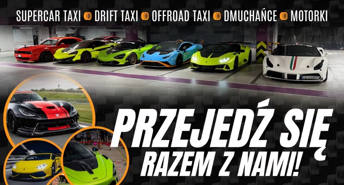 Supersamochody na Rynku w Inowrocławiu! Spełnij marzenia i pomóż dzieciom