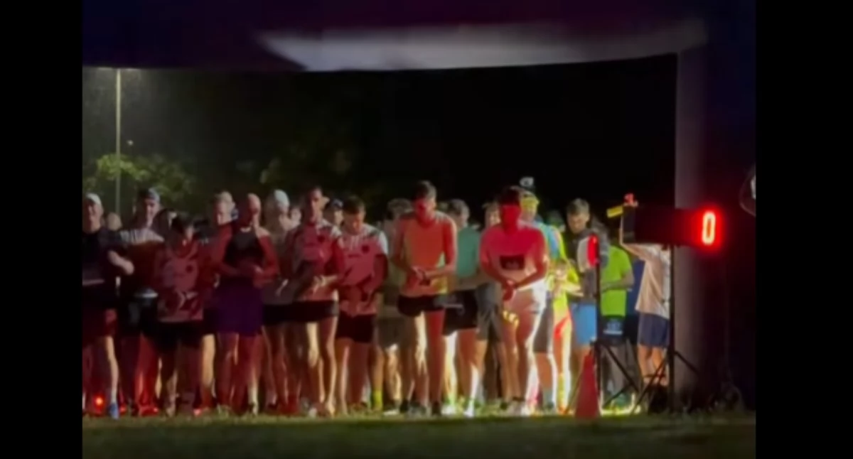 Pobiegli 5 km nocą
