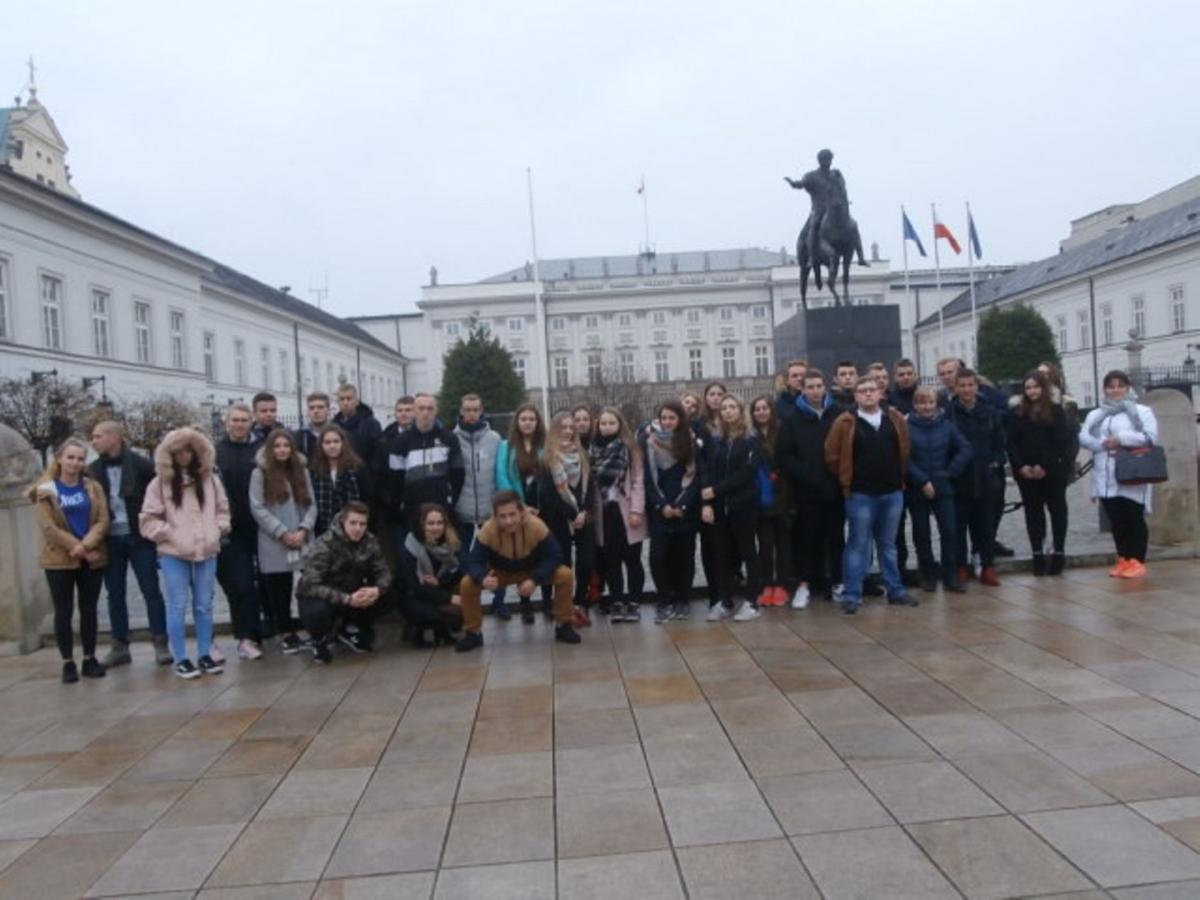Listopadowy dzień w Warszawie