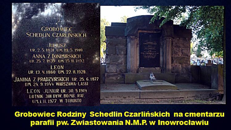 Grobowiec rodziny Schedlin – Czarlińskich będzie odnowiony