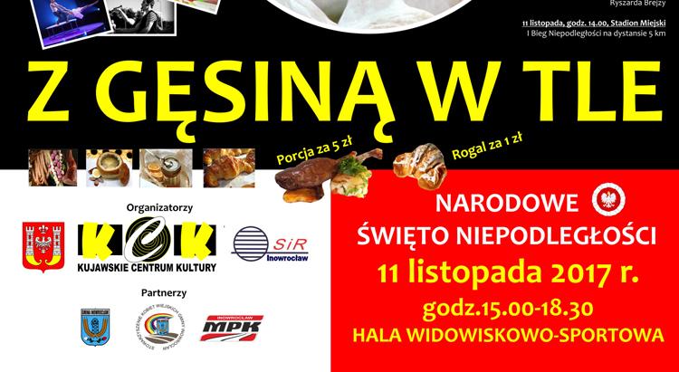 Festyn Rodzinny „Z gęsiną w tle” 2017 - zapraszamy 11 listopada