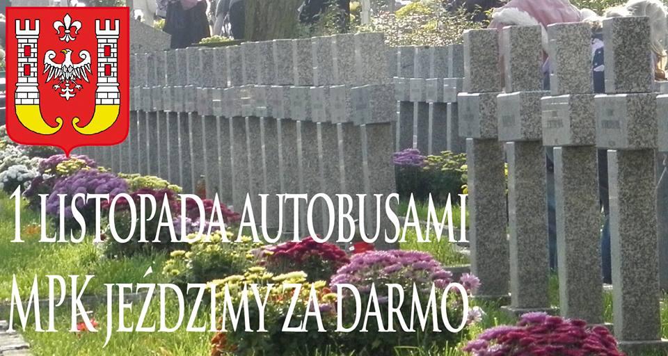 We Wszystkich Świętych autobusami jeździmy za darmo