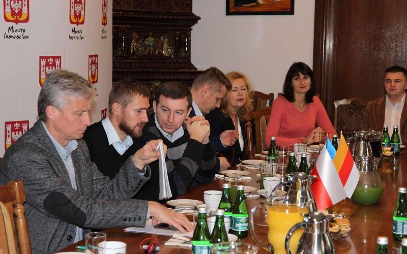 Ukraińscy samorządowcy goszczą w Inowrocławiu
