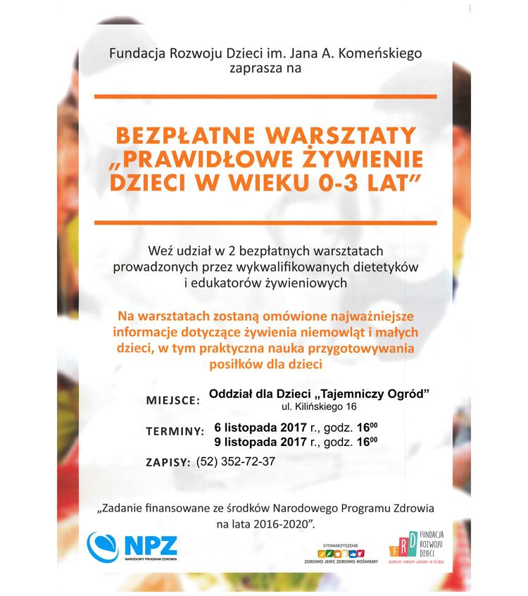 Maluszki mają zdrowe brzuszki