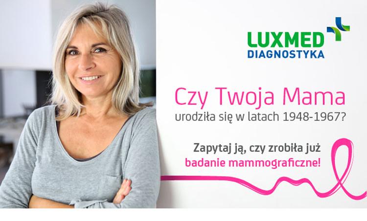 Masz 50-69 lat? Zrobiłaś już mammografię?