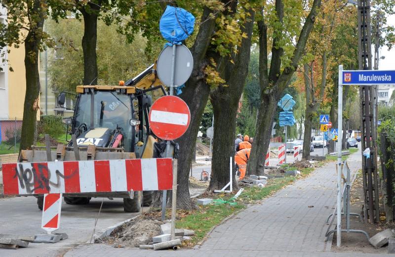 Dużo robót drogowych na inowrocławskich ulicach