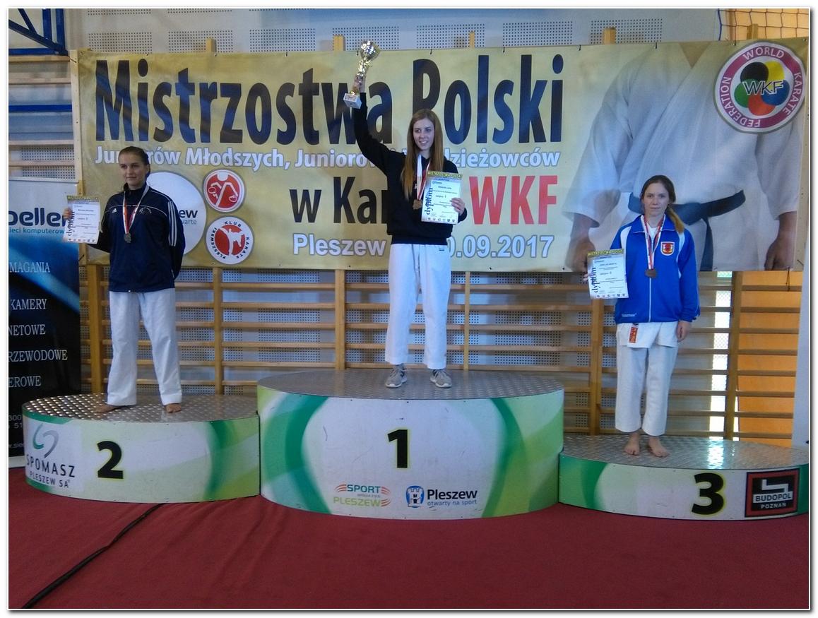 Cztery medale na Mistrzostwach Polski w karate WKF