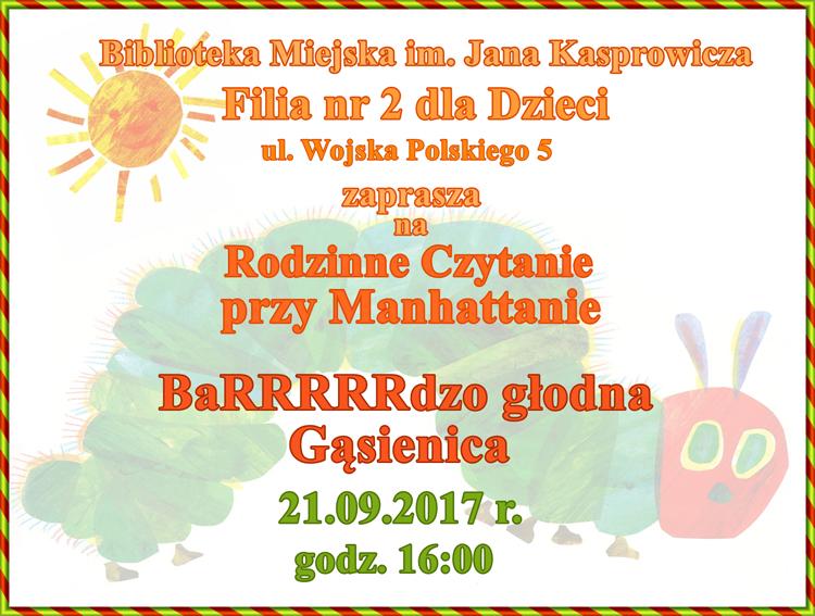 BaRRRRdzo głodna Gąsienica