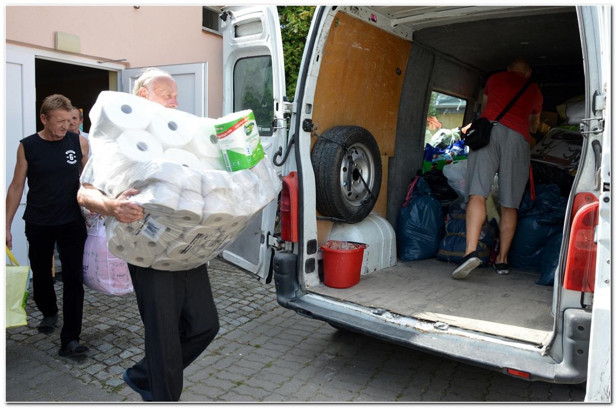 Inowrocławianie pomagają ofiarom nawałnicy