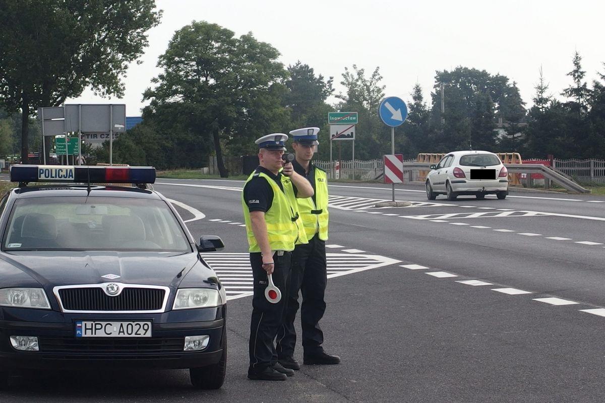 Pierwsze godziny policyjnych kontroli w ramach europejskich działań „Prędkość”