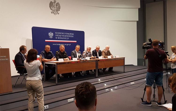 W Bydgoszczy spotkał się sztab kryzysowy