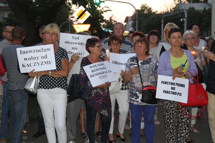 Protestowali w obronie niezależności sądów