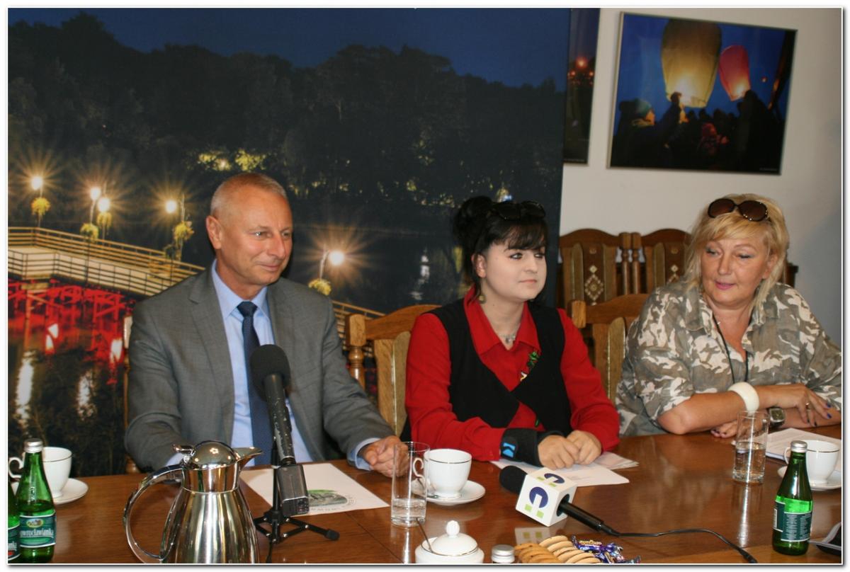 Konferencja prasowa poświęcona obwodnicy Inowocławia