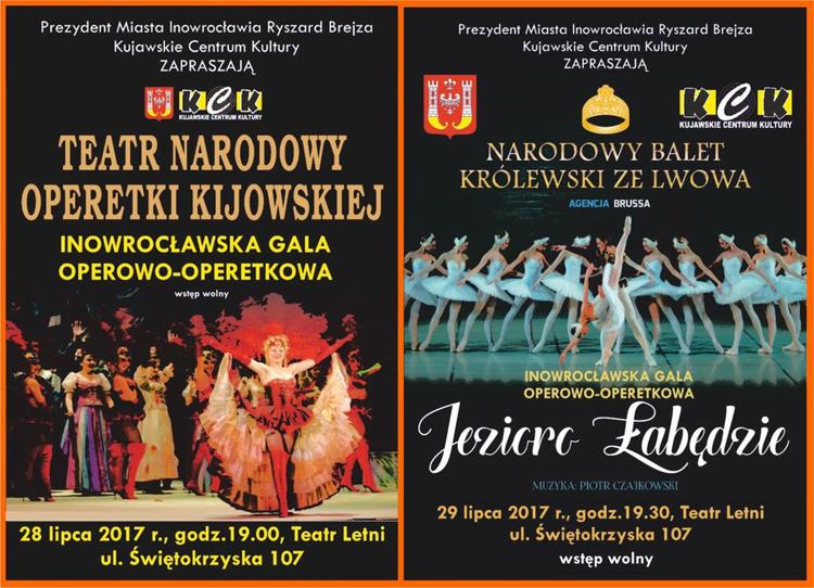 Inowrocławska Gala Operowo-Operetkowa 2017 – 28-29 lipca
