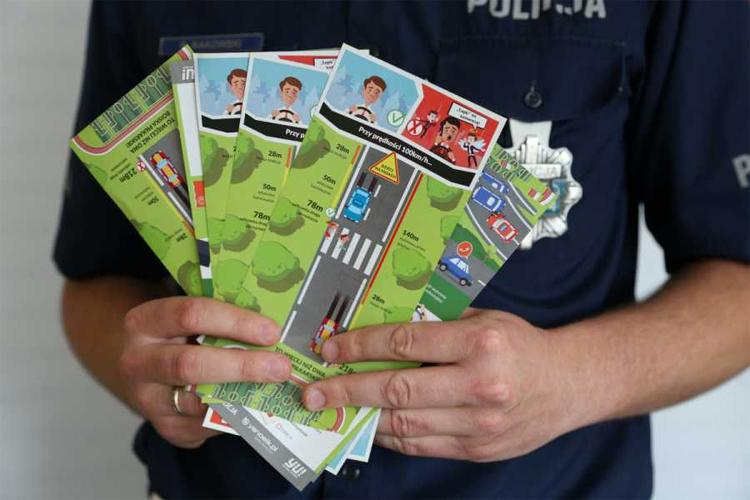 Kampania profilaktyczna pn. „Łapki na kierownicę”