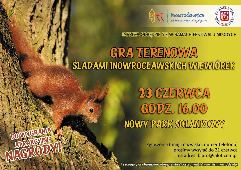 Podążaj śladem inowrocławskich wiewiórek i wygraj nagrody!