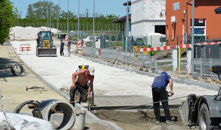 Dobiega końca budowa ulicy Kamiennej