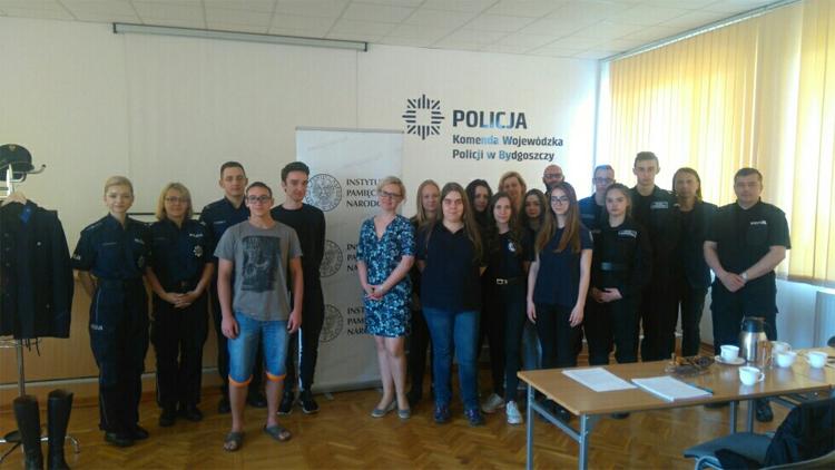 Uczniowie z Inowrocławia na warsztatach tematycznych 