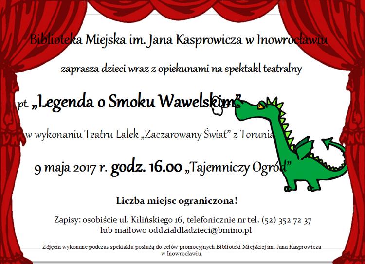 Smok Wawelski zawita do „Tajemniczego Ogrodu”