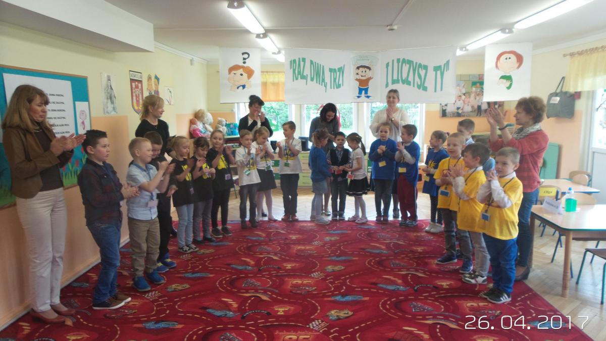 Przedszkolne raz, dwa, trzy i liczysz Ty 