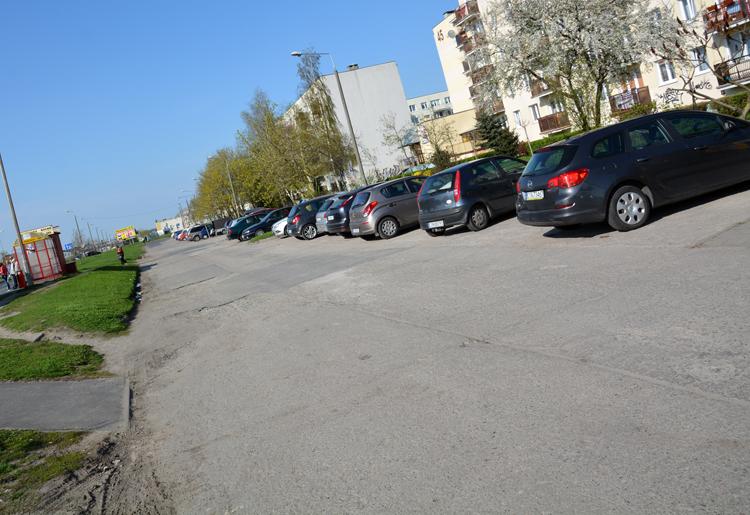 Wewnętrzne drogi na Rąbinie do przebudowy