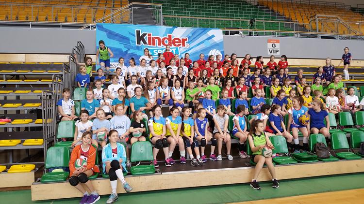 Awansowali do Mistrzostw Województwa Turnieju Minisiatkówki Kinder + Sport