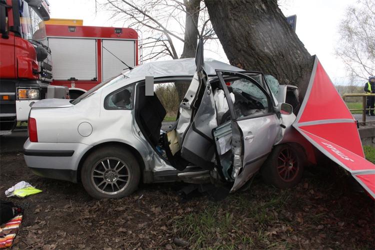 Śmiertelny wypadek pod Kruszwicą