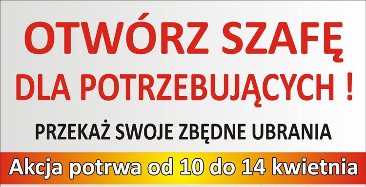 Otwórz swoją szafę dla potrzebujących