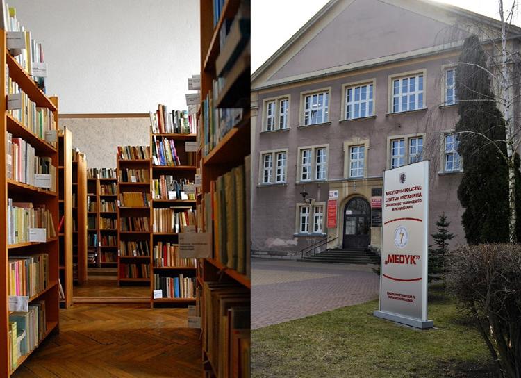 Zbiory Filii Biblioteki Pedagogicznej przejęte przez inowrocławski „Medyk”