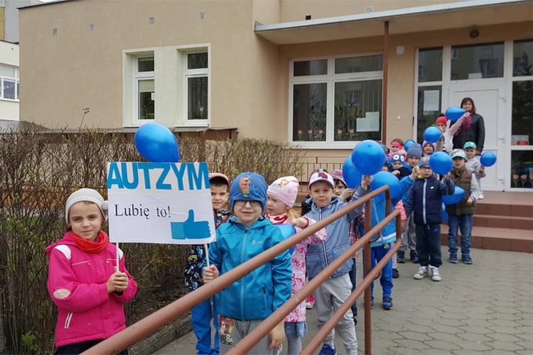 Niebieski dzień wiedzy o autyźmie w Słoneczku