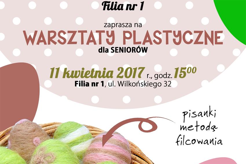 Wielkanocne pisanki w bibliotece