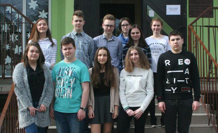 Laureaci konkursów przedmiotowych w Gimnazjum nr 4 w Inowrocławiu