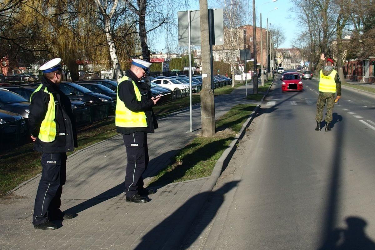 Poranne działania na drogach Inowrocławia – „Trzeźwy kierujący”