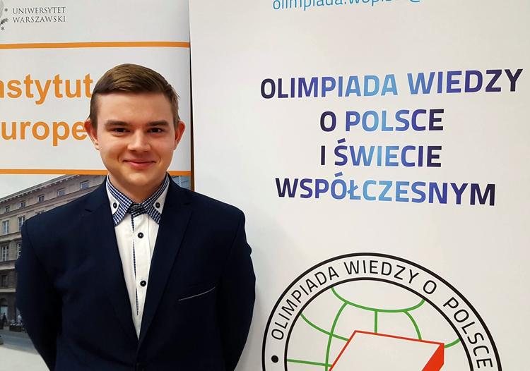 Kasprowiczanin laureatem olimpiady