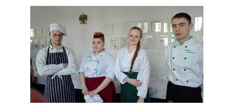 Uczniowie z Kościelca na konkursie gastronomicznym w Gdyni