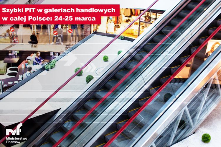 Szybki PIT w Galeriach Handlowych