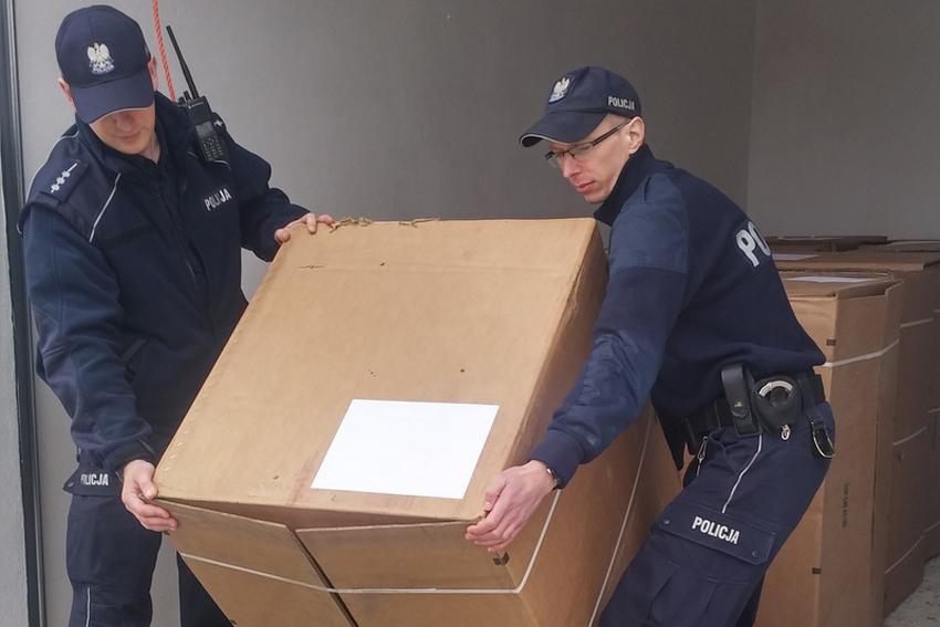 1,5 tony tytoniu zabezpieczyli żnińscy mundurowi