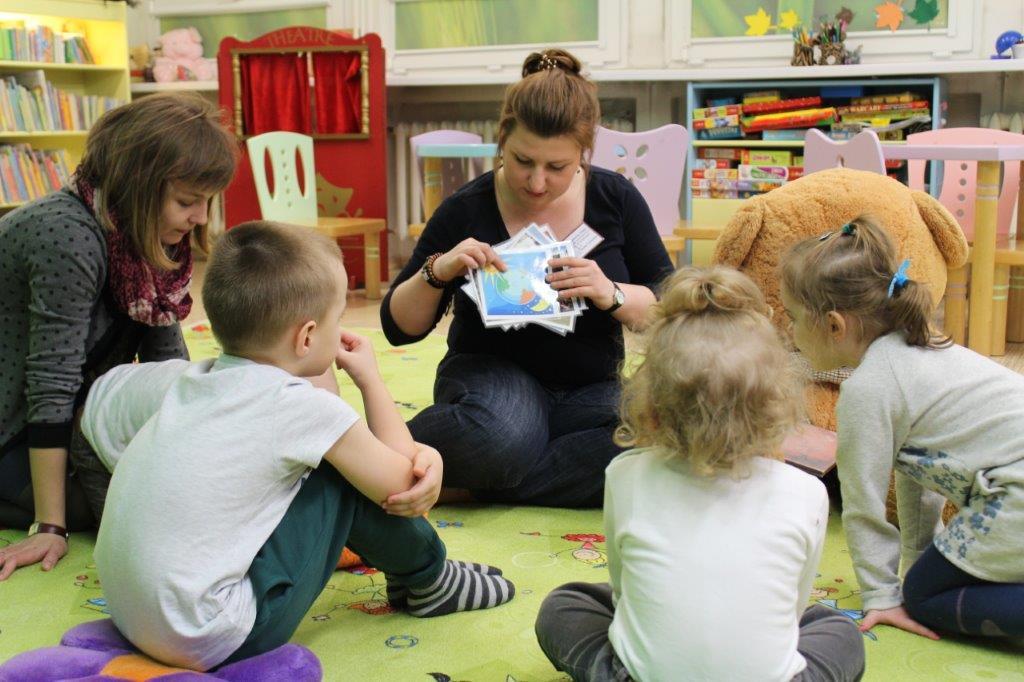 Zwiastuny wiosny w „Bajkowym Przedszkolu”