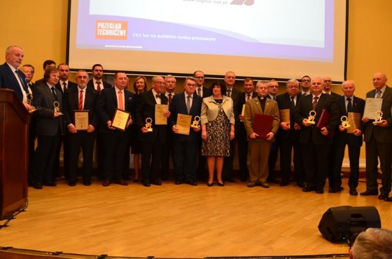 Prezes Tadeusz Chęsy Złotym Inżynierem 2016 roku!