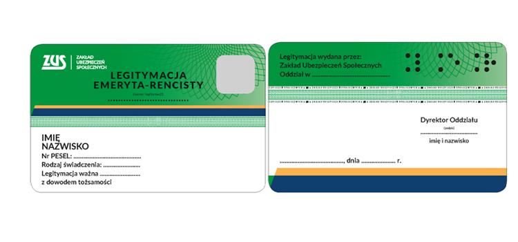 Nowe legitymacje dla emerytów i rencistów
