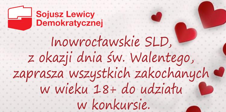 SLD zaprasza do konkursu Walentynkowego