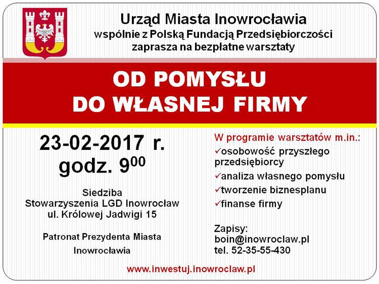 Od pomysłu do własnej firmy