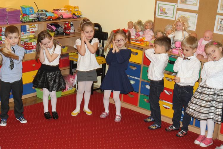 Dzień Babci i Dziadka u Kujawskich dzieci