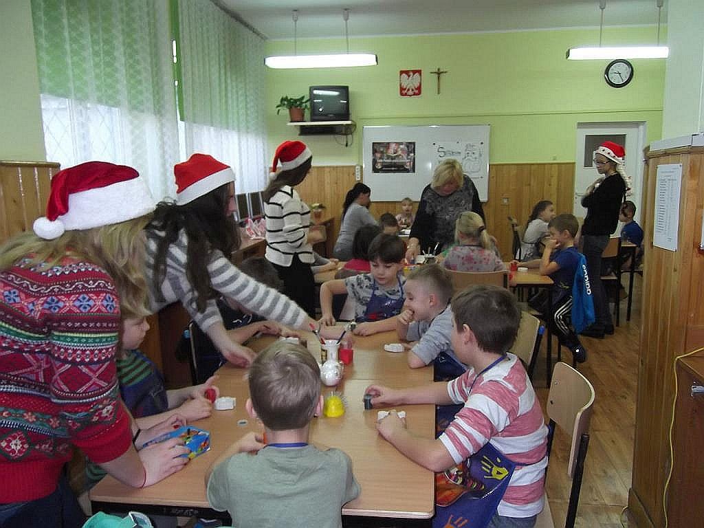 Świąteczne warsztaty dla przedszkolaków w „Budowlance”