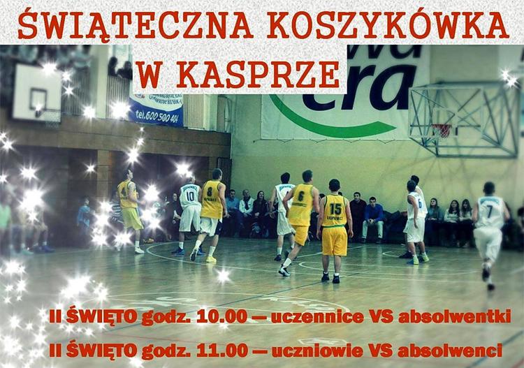 Koszykarskie emocje w Kasprze