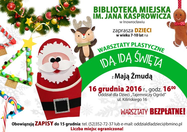 „Tajemniczy Ogród” zaprasza na świąteczne warsztaty plastyczne