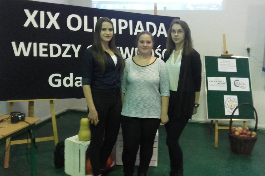 Sukces w Olimpiadzie Wiedzy o Żywności