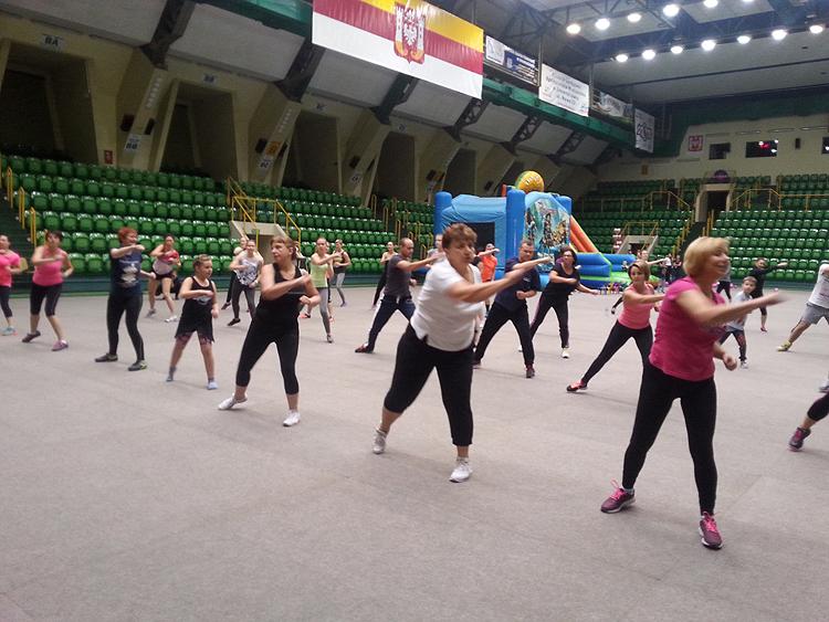 Fitness Sfera w rąbińskiej hali